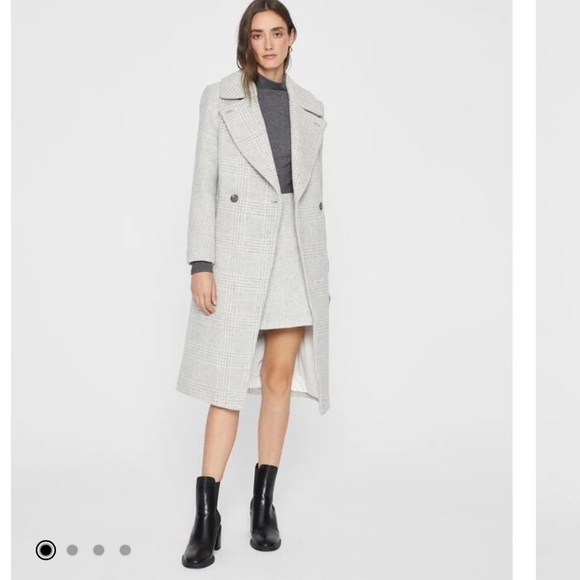 Club Monaco Daylina Coat Navy - Picture 1 of 12